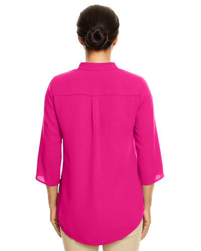 Devon & Jones Ladies' Perfect Fit™ 3/4-Sleeve Crepe Tunic