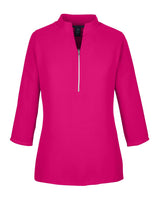 Devon & Jones Ladies' Perfect Fit™ 3/4-Sleeve Crepe Tunic Devon & Jones