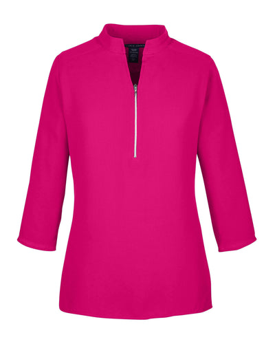 Devon & Jones Ladies' Perfect Fit™ 3/4-Sleeve Crepe Tunic