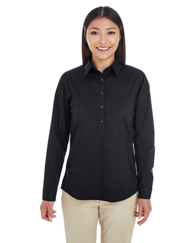Devon & Jones Ladies' Perfect Fit™ Half-Placket Tunic Top