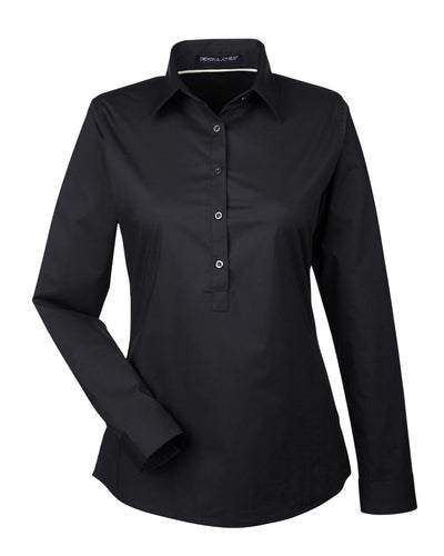 Devon & Jones Ladies' Perfect Fit™ Half-Placket Tunic Top