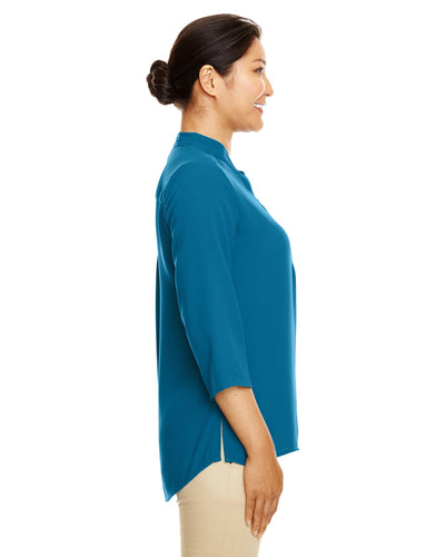 Devon & Jones Ladies' Perfect Fit™ 3/4-Sleeve Crepe Tunic