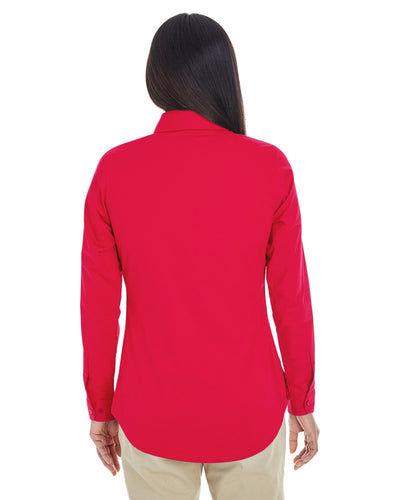Devon & Jones Ladies' Perfect Fit™ Half-Placket Tunic Top