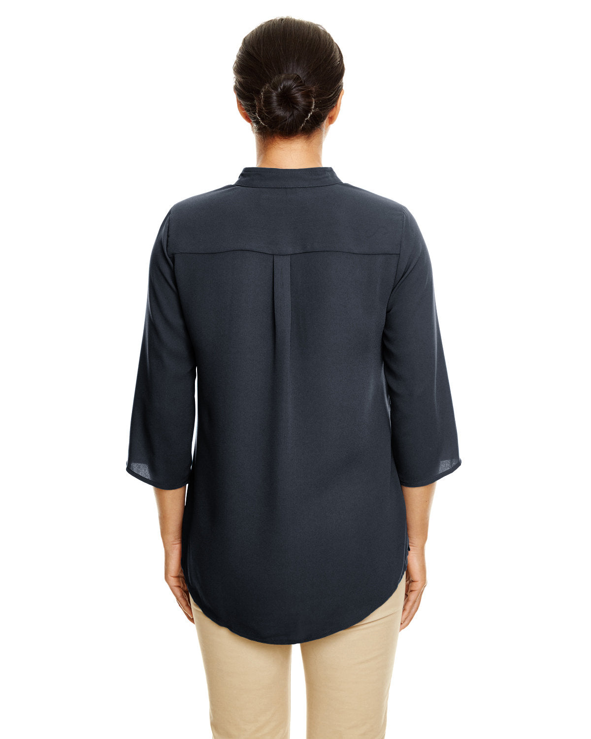 Devon & Jones Ladies' Perfect Fit™ 3/4-Sleeve Crepe Tunic Devon & Jones