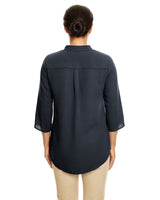 Devon & Jones Ladies' Perfect Fit™ 3/4-Sleeve Crepe Tunic Devon & Jones