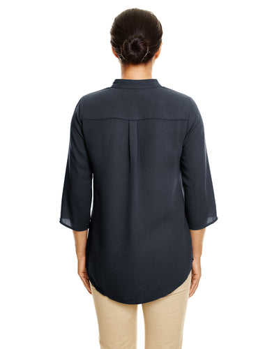 Devon & Jones Ladies' Perfect Fit™ 3/4-Sleeve Crepe Tunic