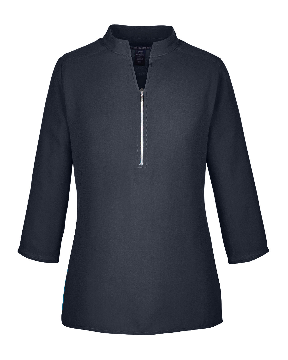 Devon & Jones Ladies' Perfect Fit™ 3/4-Sleeve Crepe Tunic Devon & Jones