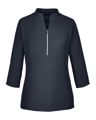 Devon & Jones Ladies' Perfect Fit™ 3/4-Sleeve Crepe Tunic