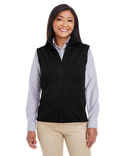 Devon & Jones Ladies' Newbury Mélange Fleece Vest