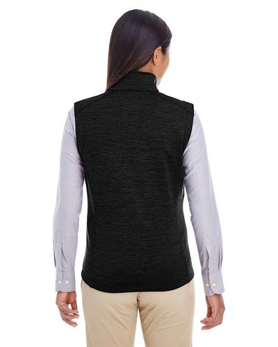 Devon & Jones Ladies' Newbury Mélange Fleece Vest