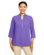 Devon & Jones Ladies' Perfect Fit™ 3/4-Sleeve Crepe Tunic Devon & Jones