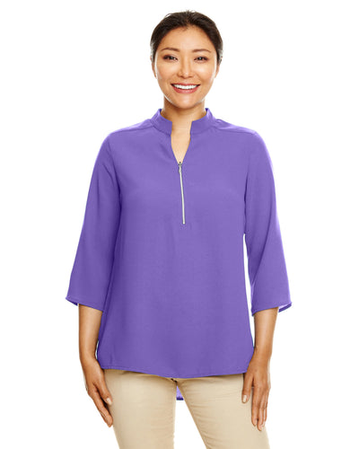 Devon & Jones Ladies' Perfect Fit™ 3/4-Sleeve Crepe Tunic
