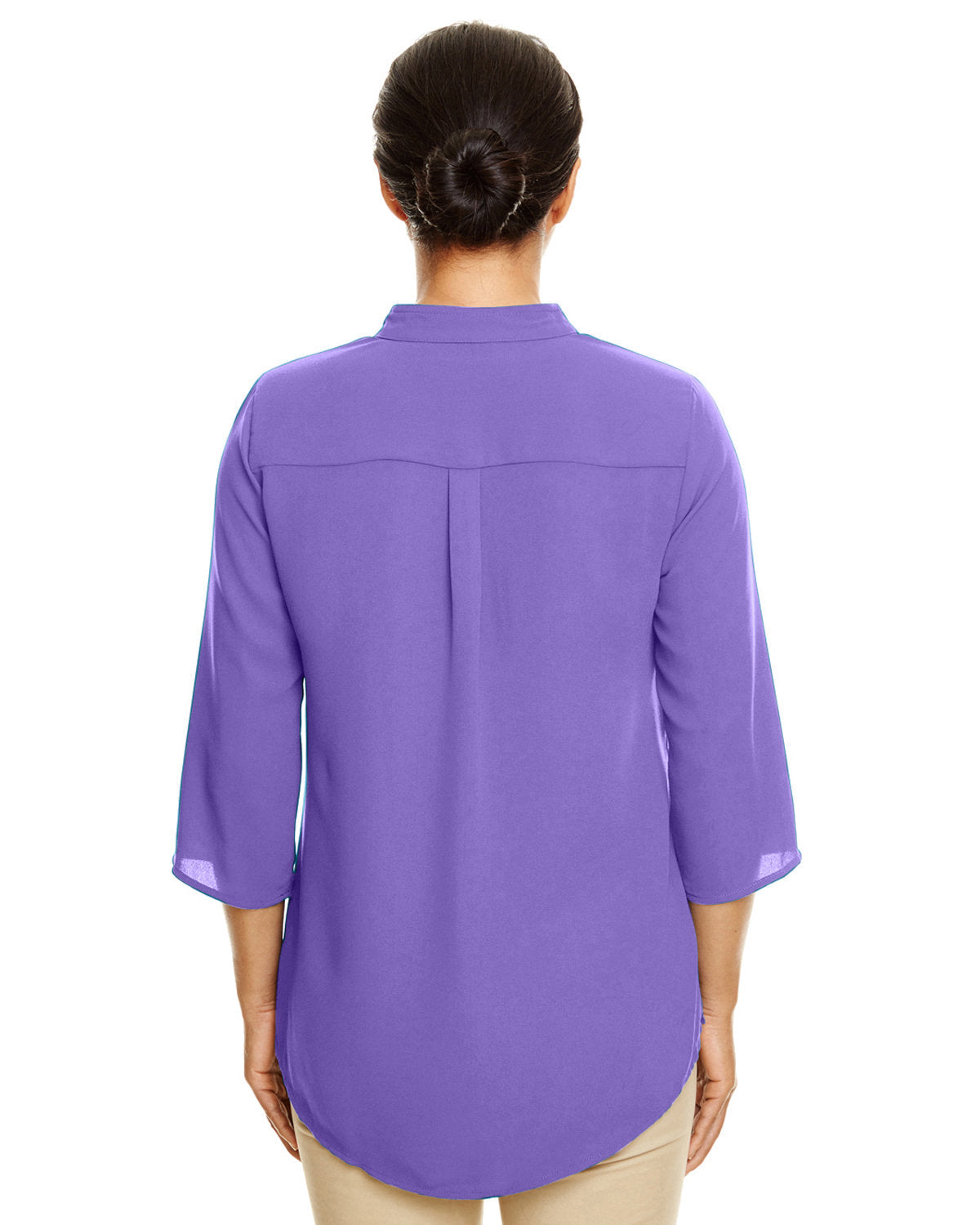 Devon & Jones Ladies' Perfect Fit™ 3/4-Sleeve Crepe Tunic Devon & Jones