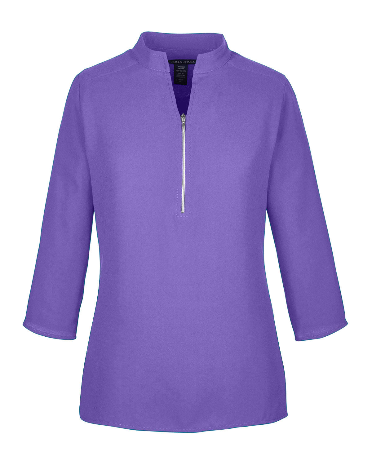 Devon & Jones Ladies' Perfect Fit™ 3/4-Sleeve Crepe Tunic Devon & Jones