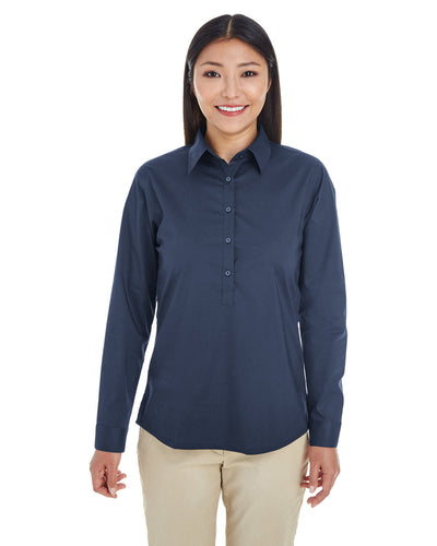 Devon & Jones Ladies' Perfect Fit™ Half-Placket Tunic Top