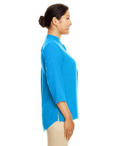 Devon & Jones Ladies' Perfect Fit™ 3/4-Sleeve Crepe Tunic