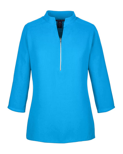 Devon & Jones Ladies' Perfect Fit™ 3/4-Sleeve Crepe Tunic
