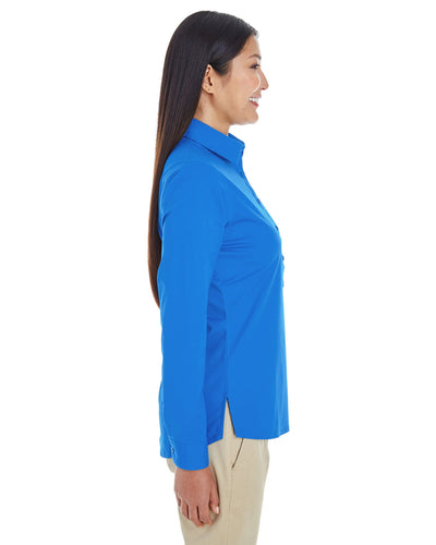 Devon & Jones Ladies' Perfect Fit™ Half-Placket Tunic Top