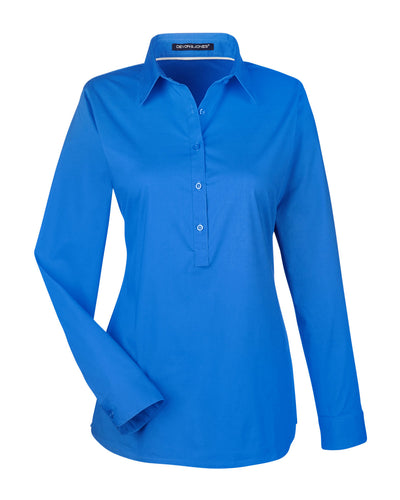 Devon & Jones Ladies' Perfect Fit™ Half-Placket Tunic Top