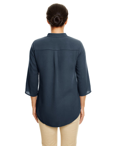 Devon & Jones Ladies' Perfect Fit™ 3/4-Sleeve Crepe Tunic
