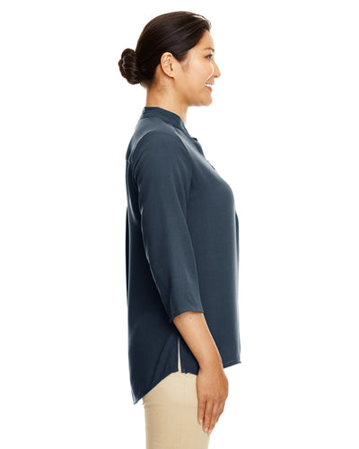 Devon & Jones Ladies' Perfect Fit™ 3/4-Sleeve Crepe Tunic