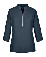 Devon & Jones Ladies' Perfect Fit™ 3/4-Sleeve Crepe Tunic Devon & Jones
