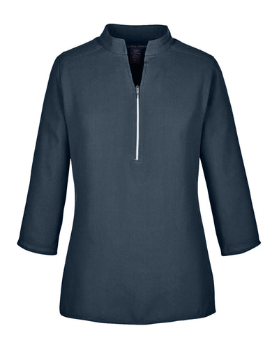 Devon & Jones Ladies' Perfect Fit™ 3/4-Sleeve Crepe Tunic