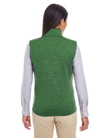 Devon & Jones Ladies' Newbury Mélange Fleece Vest Devon & Jones