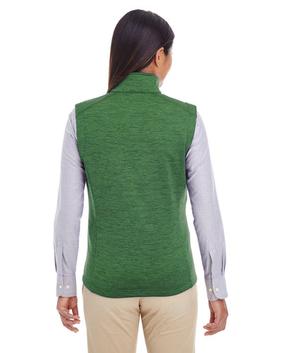 Devon & Jones Ladies' Newbury Mélange Fleece Vest