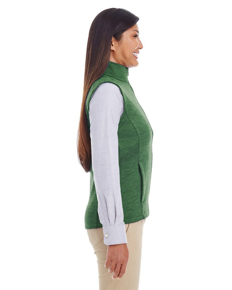 Devon & Jones Ladies' Newbury Mélange Fleece Vest Devon & Jones