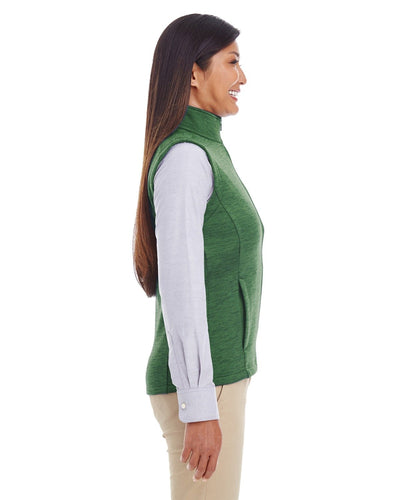 Devon & Jones Ladies' Newbury Mélange Fleece Vest