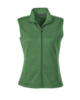 Devon & Jones Ladies' Newbury Mélange Fleece Vest Devon & Jones