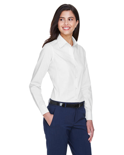 Devon & Jones Ladies' Crown Woven Collection™ Solid Oxford