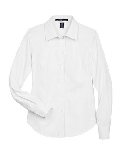 Devon & Jones Ladies' Crown Woven Collection™ Solid Oxford