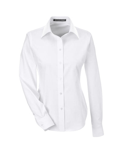 Devon & Jones Ladies' Crown Woven Collection™ Solid Oxford
