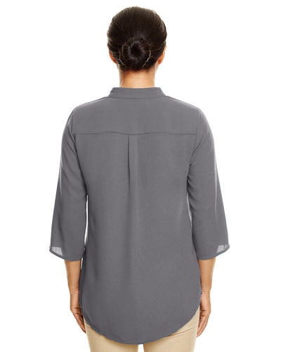 Devon & Jones Ladies' Perfect Fit™ 3/4-Sleeve Crepe Tunic