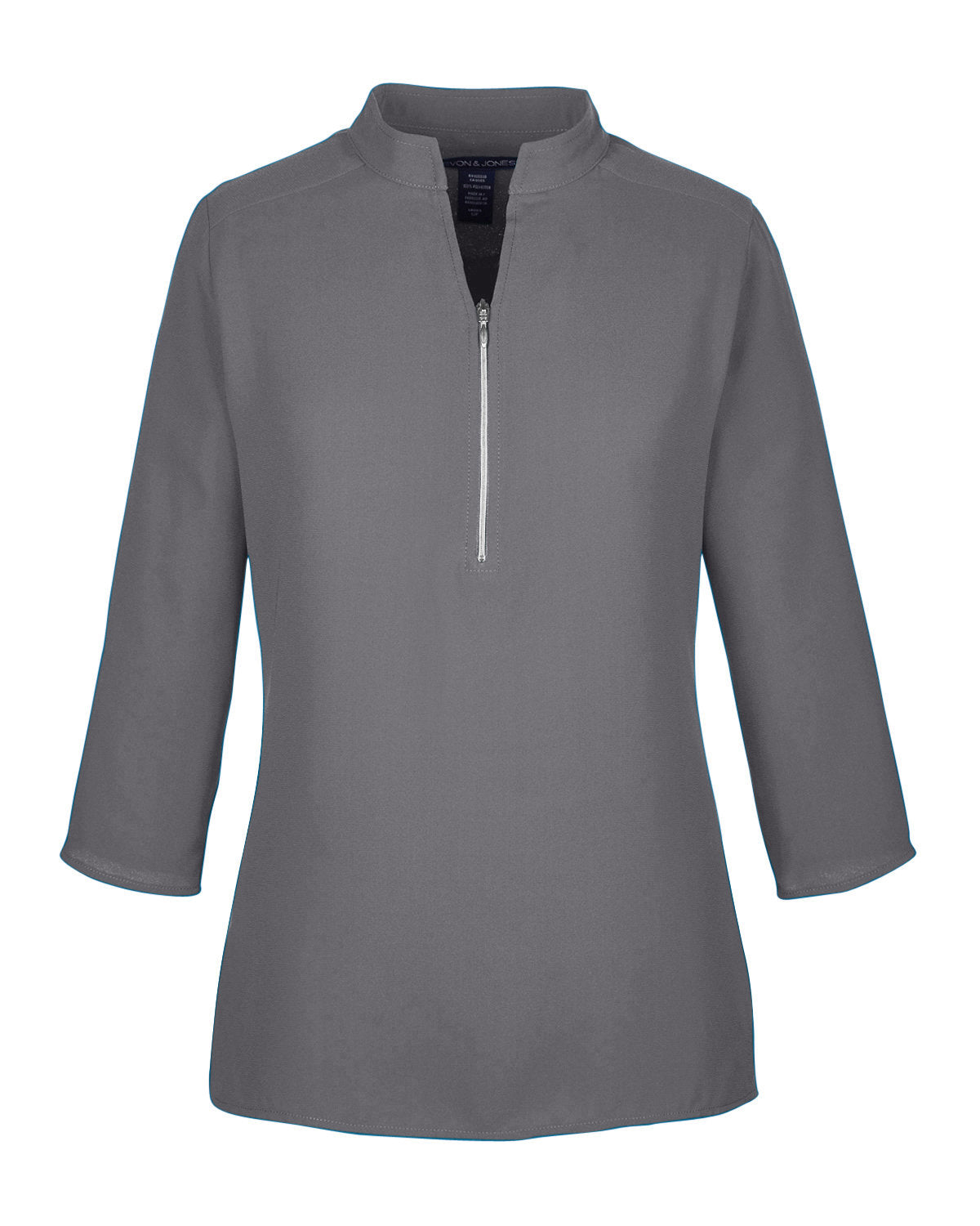 Devon & Jones Ladies' Perfect Fit™ 3/4-Sleeve Crepe Tunic Devon & Jones