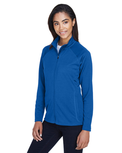 Devon & Jones Ladies' Stretch Tech-Shell® Compass Full-Zip