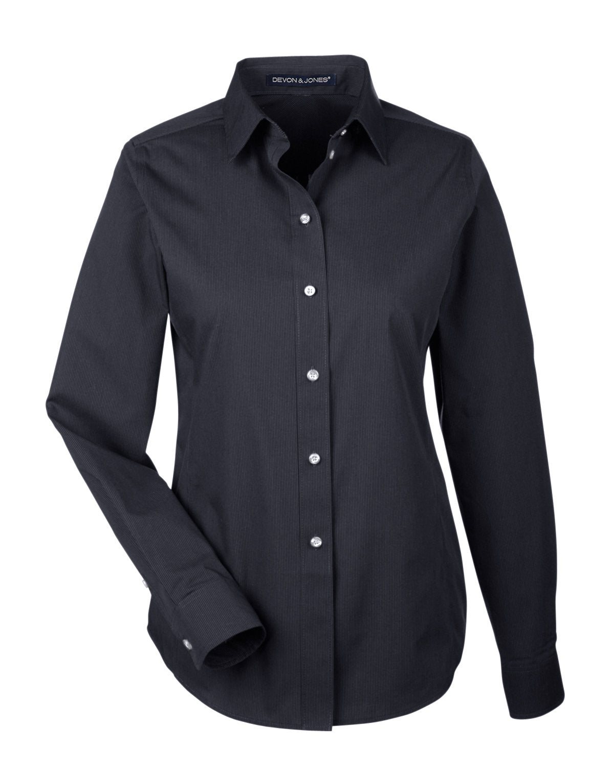 Devon & Jones Ladies' Crown Woven Collection™ Striped Shirt Devon & Jones