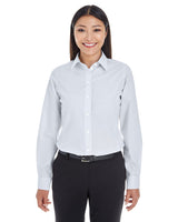 Devon & Jones Ladies' Crown Woven Collection™ Striped Shirt Devon & Jones