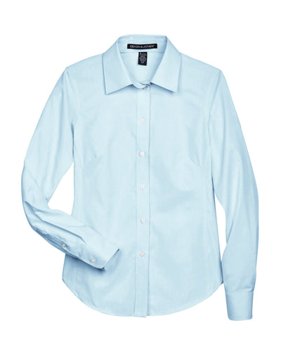 Devon & Jones Ladies' Crown Woven Collection™ Solid Oxford
