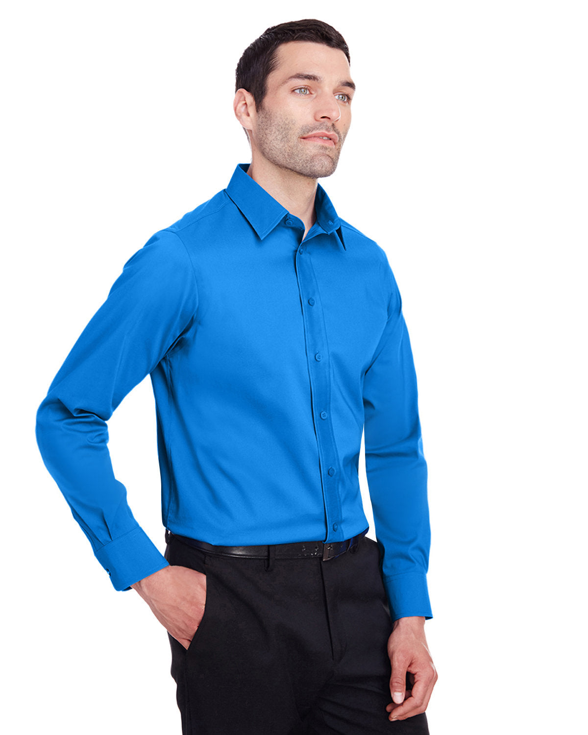 Devon & Jones Men's Crown Collection™ Stretch Broadcloth Slim Fit Shirt Devon & Jones