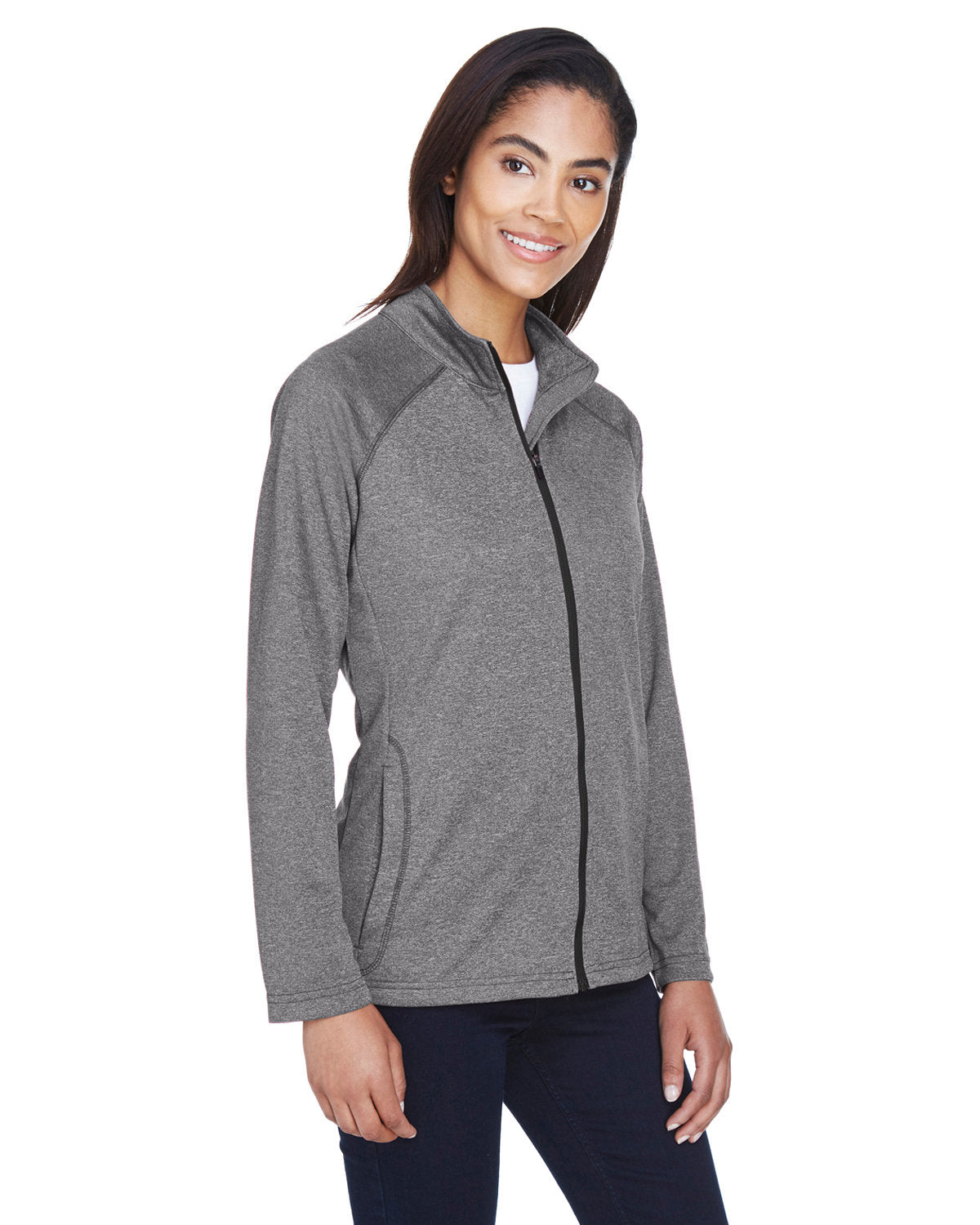 Devon & Jones Ladies' Stretch Tech-Shell® Compass Full-Zip Devon & Jones