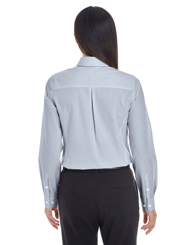 Devon & Jones Ladies' Crown Woven Collection™ Striped Shirt