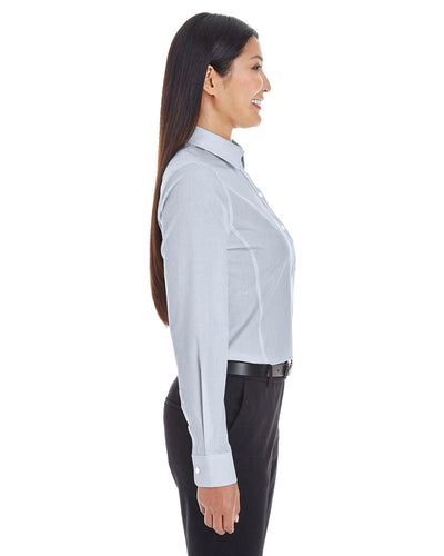 Devon & Jones Ladies' Crown Woven Collection™ Striped Shirt