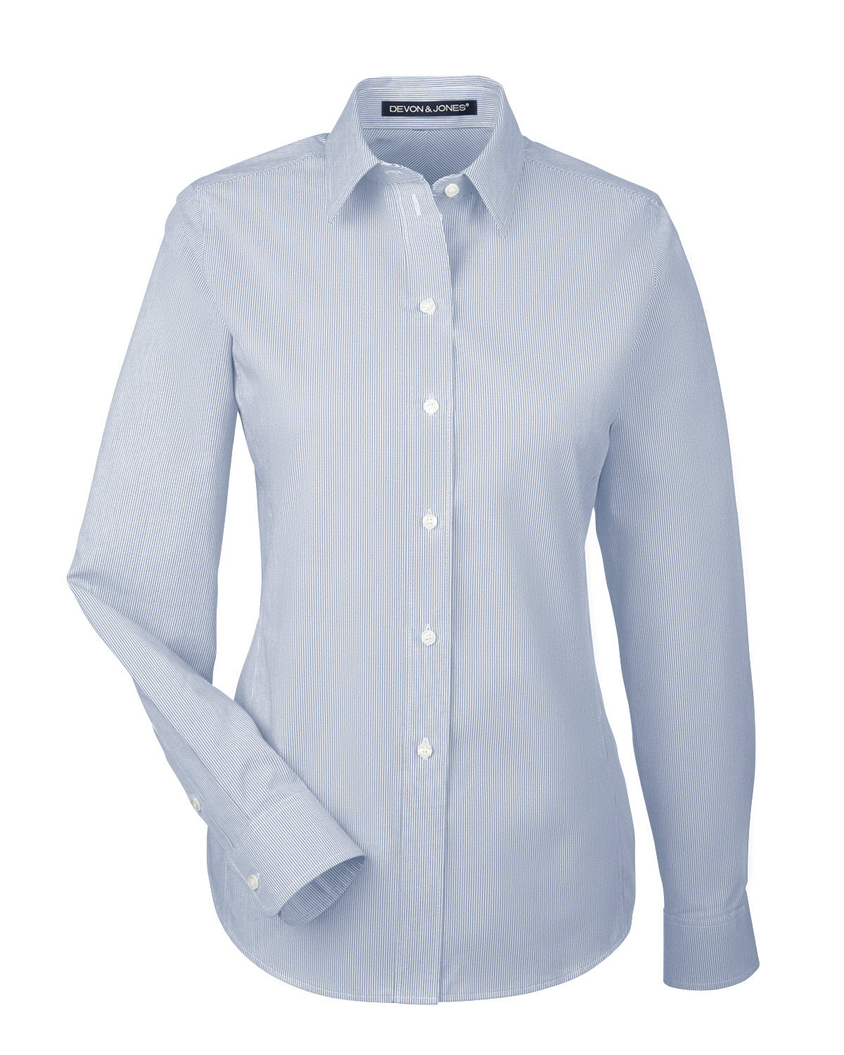 Devon & Jones Ladies' Crown Woven Collection™ Striped Shirt Devon & Jones