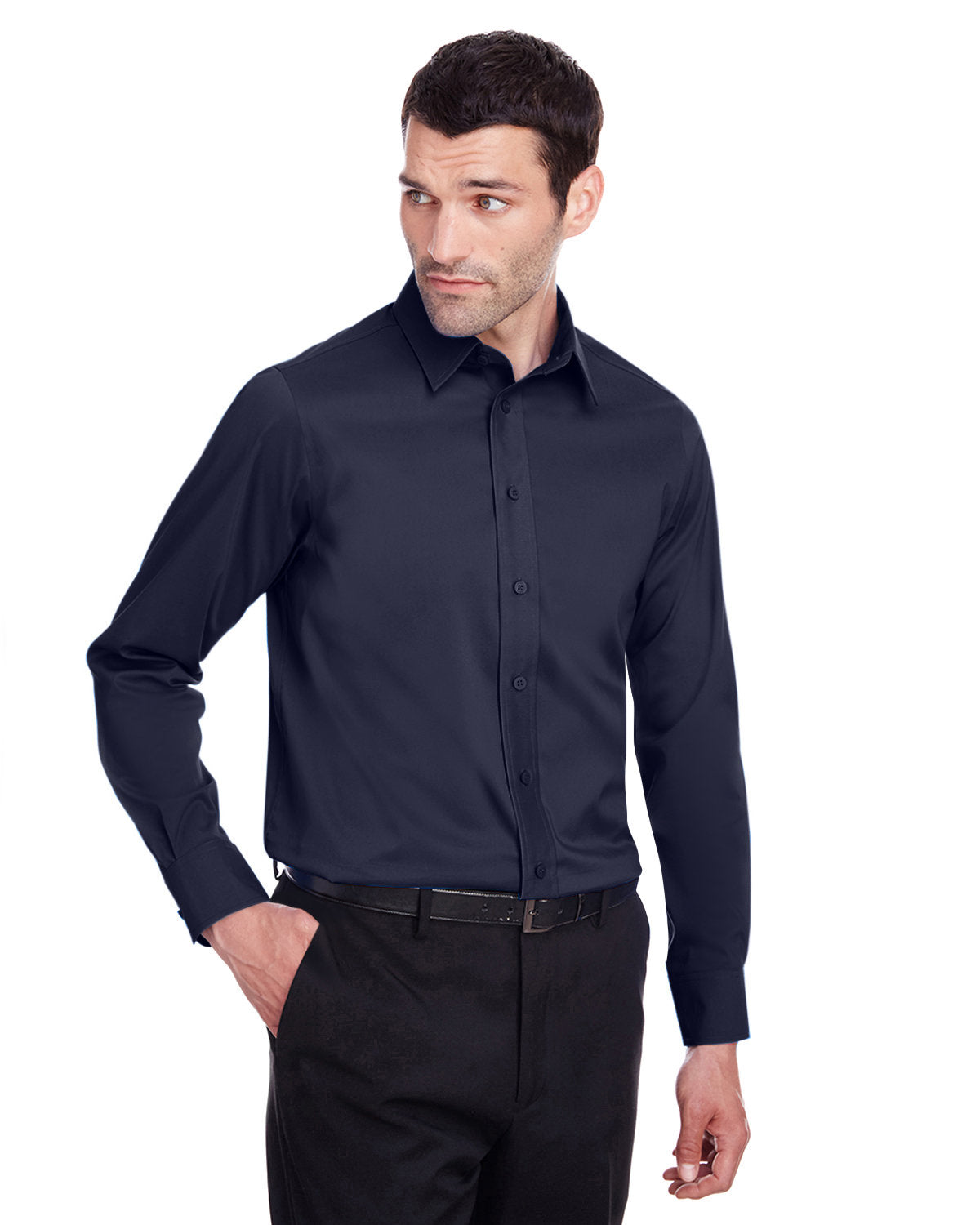 Devon & Jones Men's Crown Collection™ Stretch Broadcloth Slim Fit Shirt Devon & Jones
