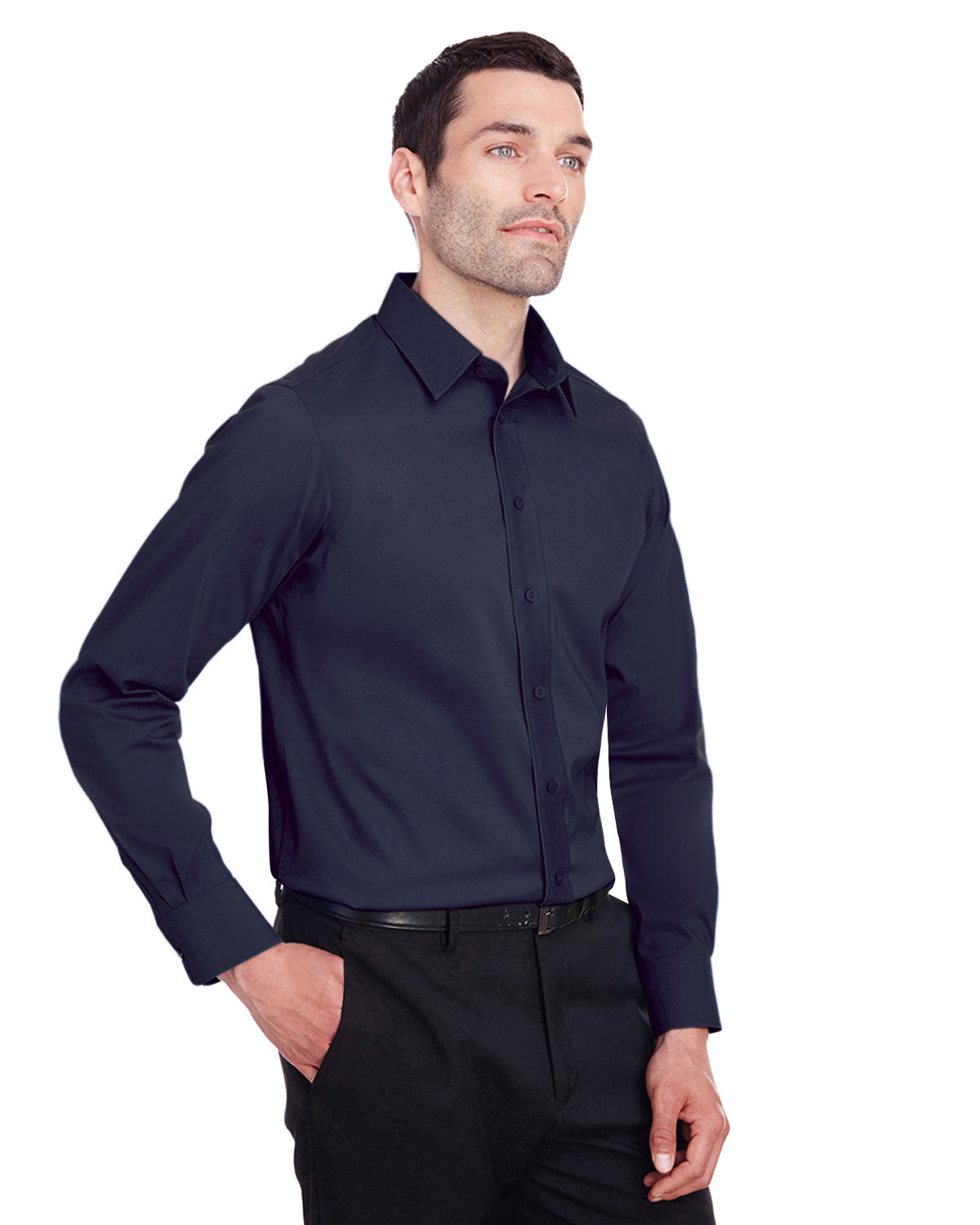 Devon & Jones Men's Crown Collection™ Stretch Broadcloth Slim Fit Shirt Devon & Jones