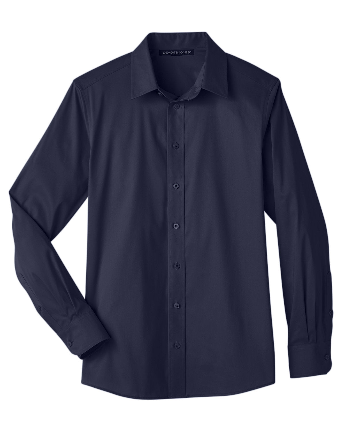 Devon & Jones Men's Crown Collection™ Stretch Broadcloth Slim Fit Shirt Devon & Jones