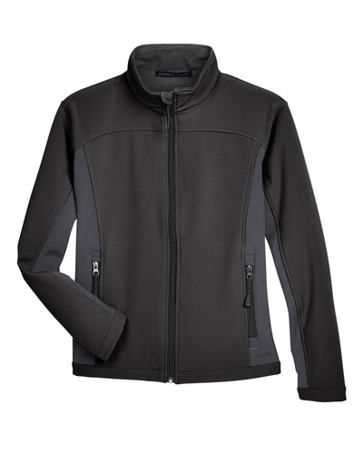 Devon & Jones Ladies' Soft Shell Colorblock Jacket